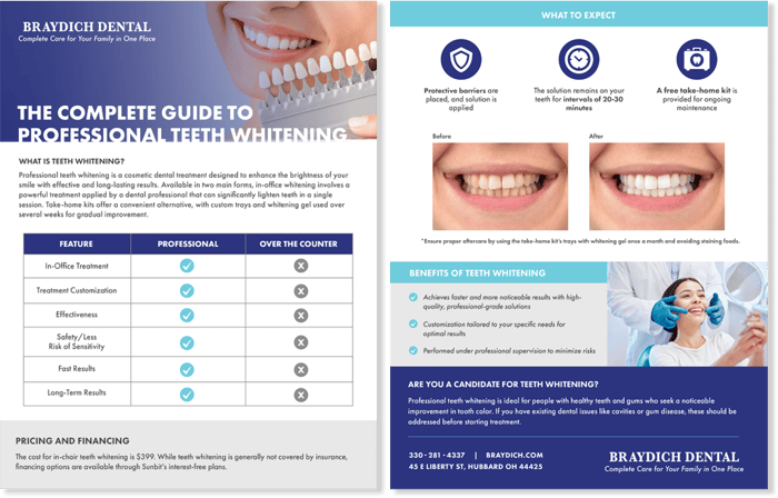 Whitening Email Content Download Graphic B